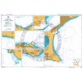 British Admiralty Nautical Chart  849: Mediterranean Sea - Ports in Western Cyprus